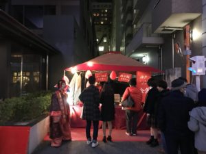 12/8～17 神戸ルミナリエ 担々麺＆スープ餃子 “神戸金魚”
